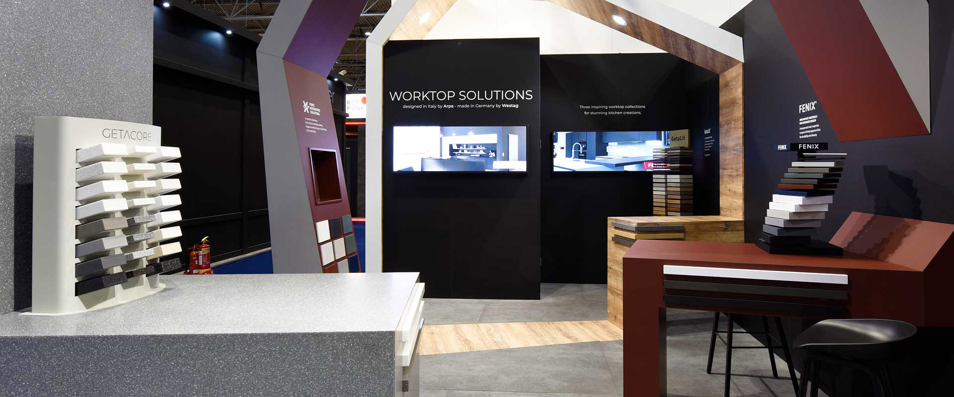 Worktop Solutions stand design