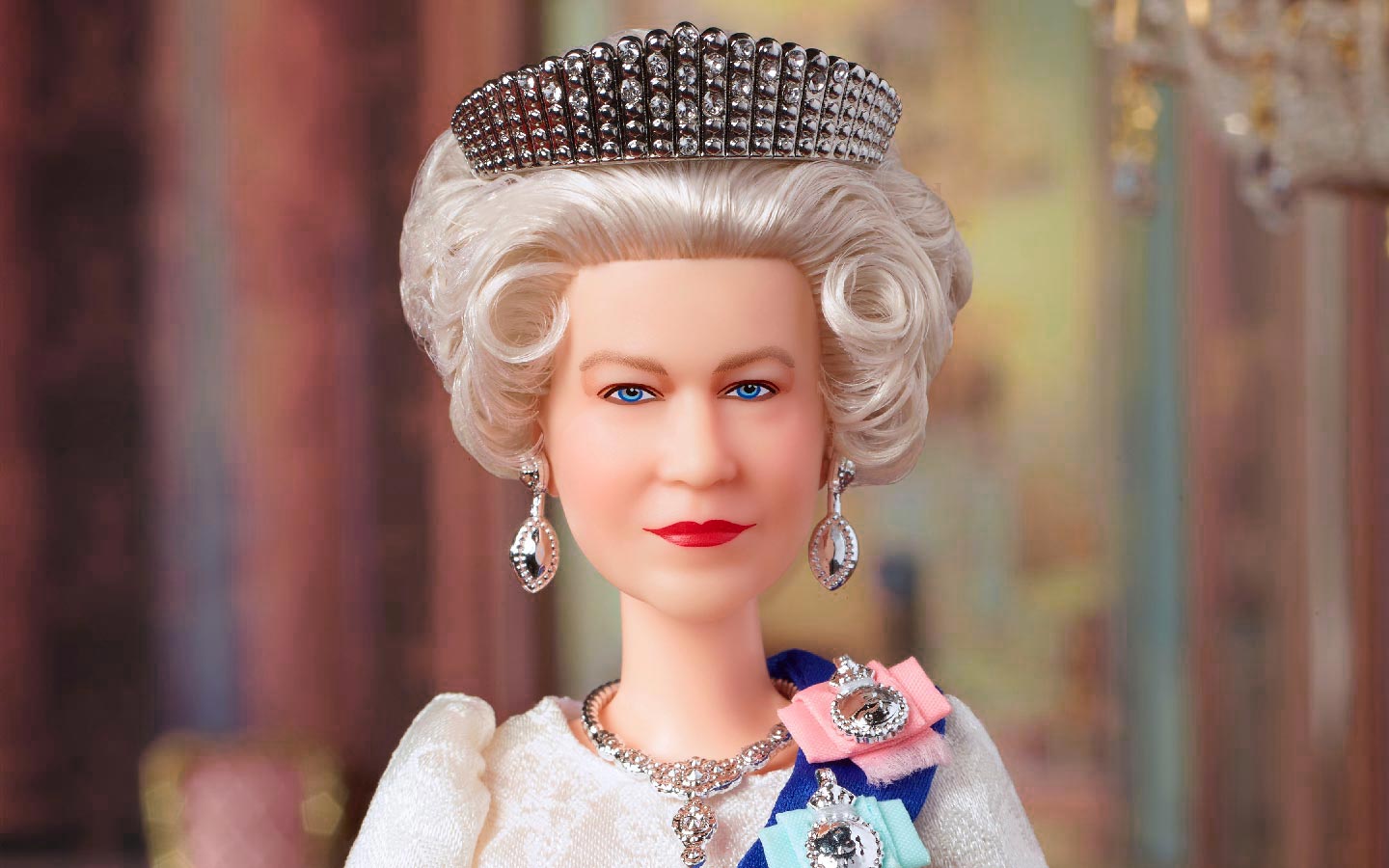 Queen Elizabeth II inspired Barbie doll