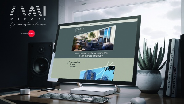 The digital communication for Residenze Mirari developed by ATC