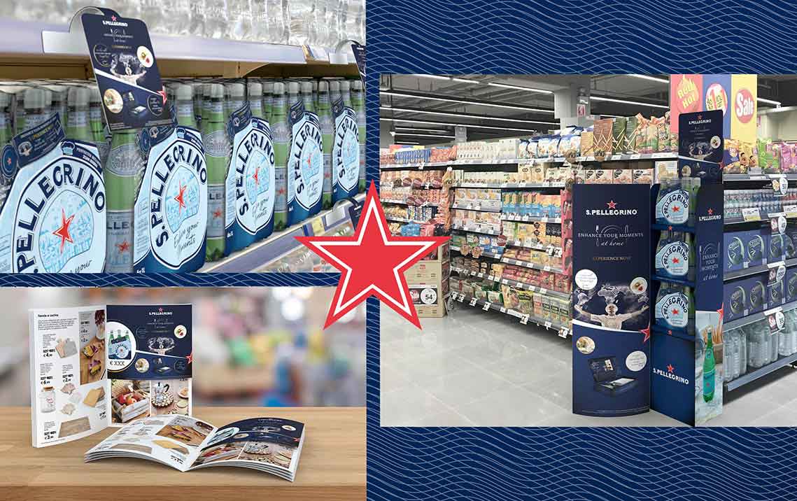 Details of the Sparkling Kit consumer activation by San Pellegrino