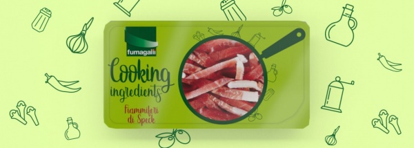 Ham and cold cuts wrapping for Fumagalli Salumi