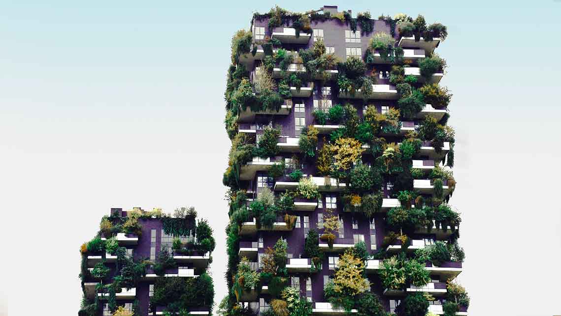 Bosco Verticale in Milan, the city of Salone del Mobile