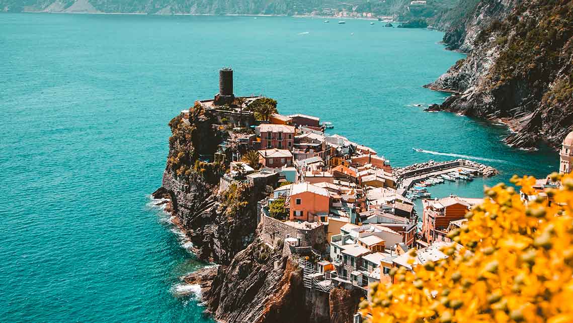 Corniglia, one of the villages of the Cinque Terre