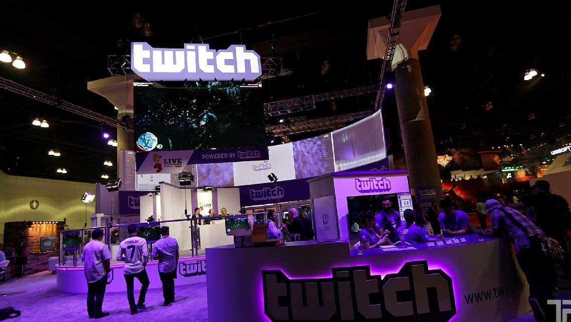 The Twitch corner at E3