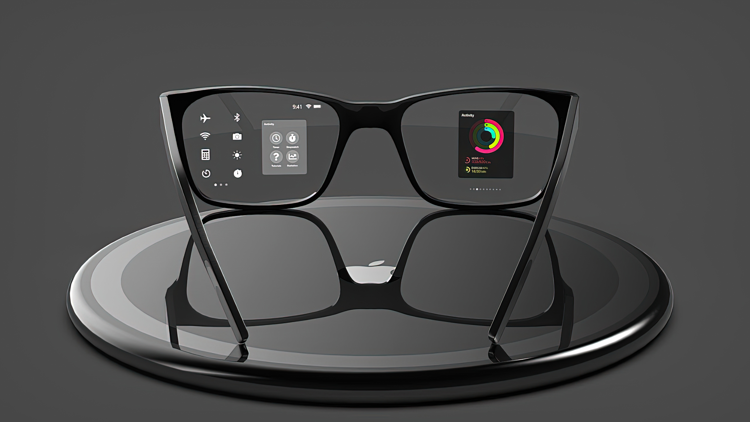 Apple's glasses for augmented reality