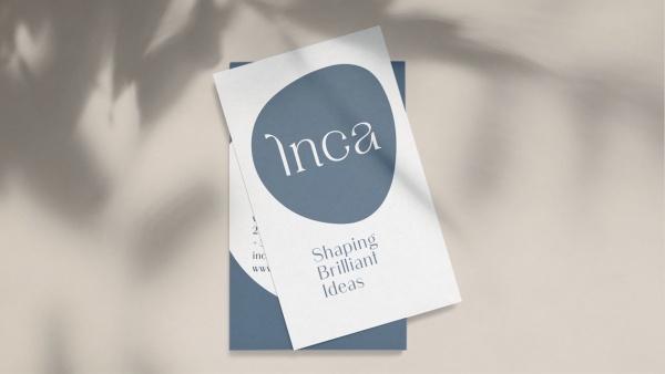 The new logo for INCA Packaging and the new payoff 