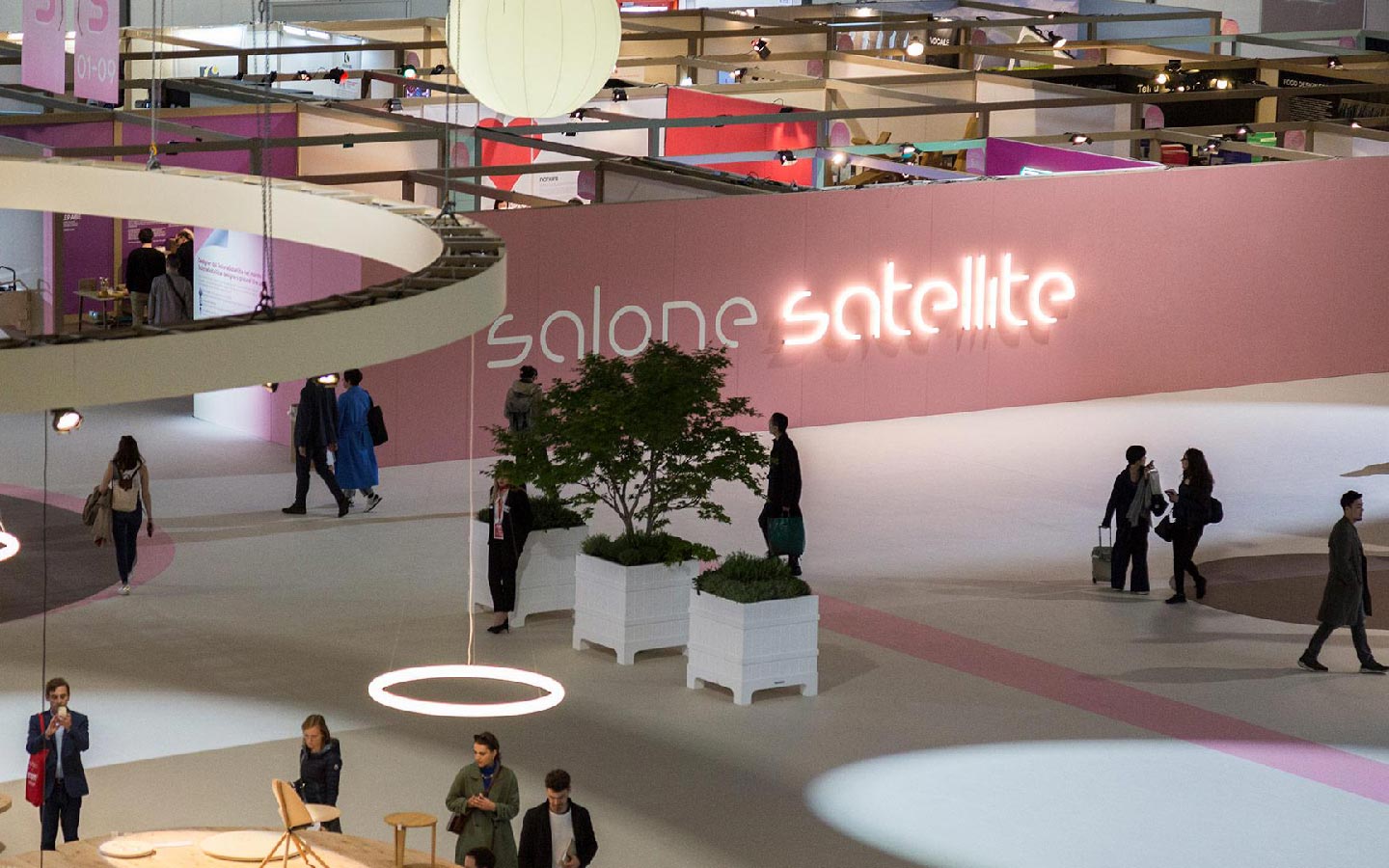 The exhibition area SaloneSatellite