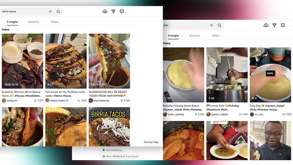 Food trends of TikTok: birria tacos and fufu