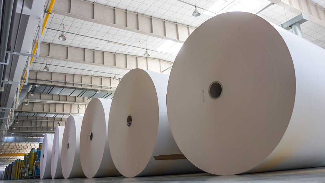 Big paper reels