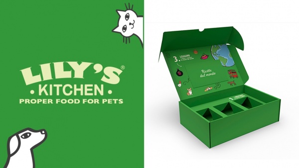 The promotional cuvette designed by ATC – All Things Communicate for Lily's Kitchen