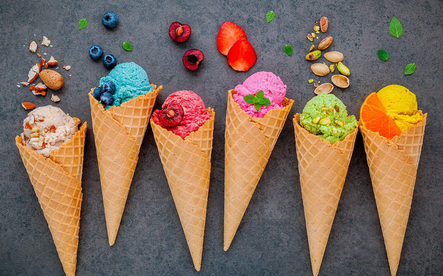 Evolution of artisanal ice-cream