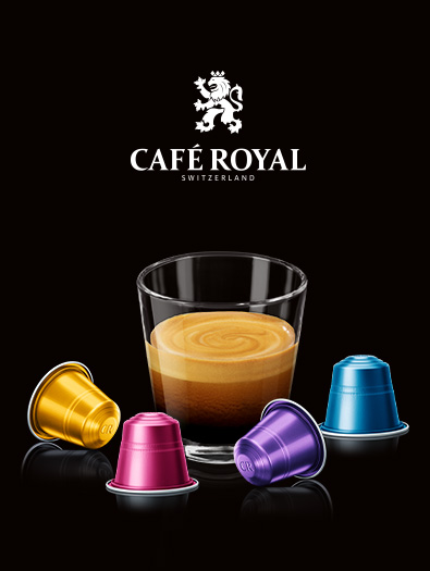 lancio b2b capsule alluminio Café Royal