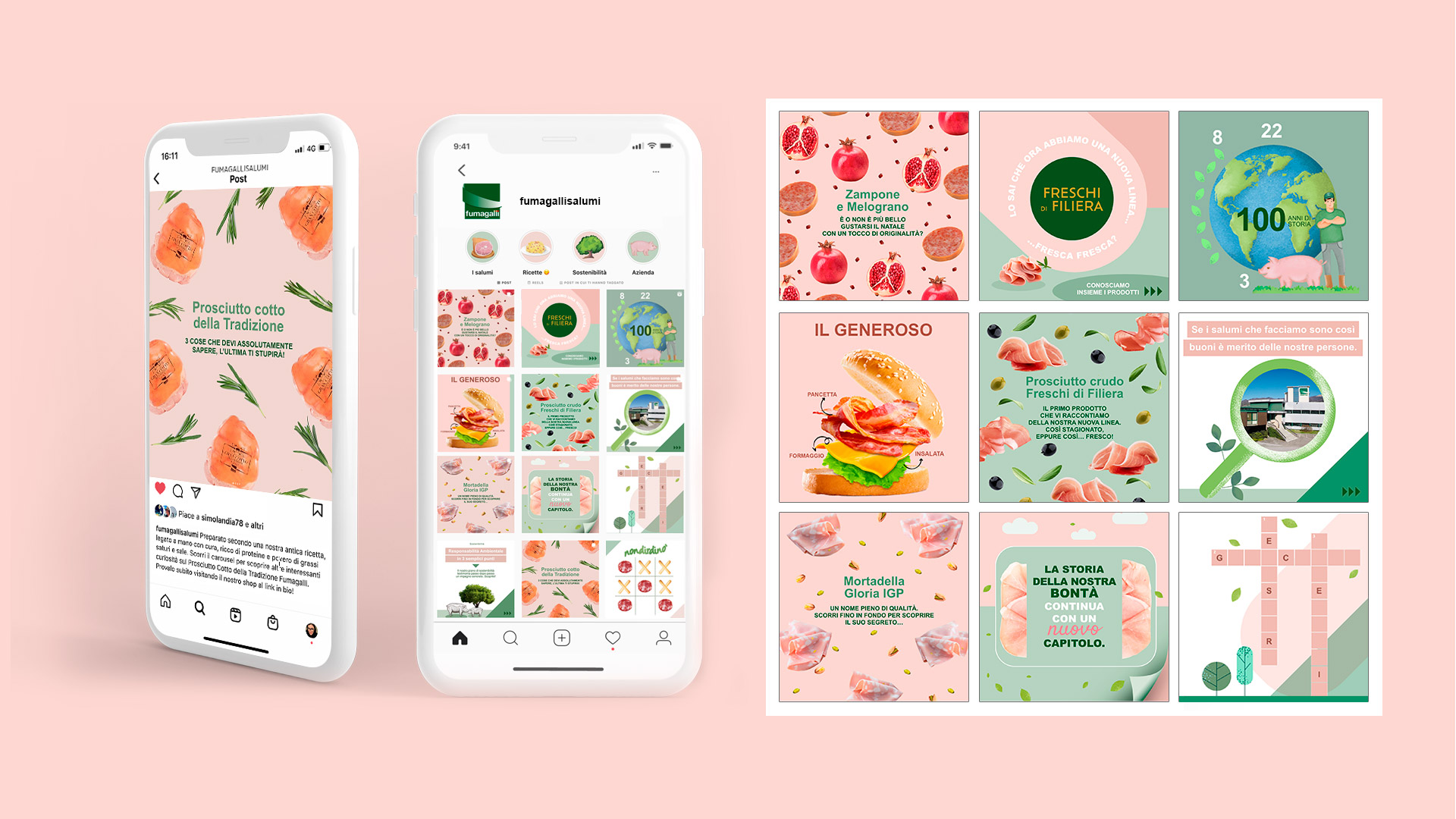 For over 10 years, Fumagalli Salumi chose ATC’s creativity for its digital communication: social editorial plans for Instagram, Facebook and LinkedIn, the website restyling, collaborations with food bloggers and influencers such as Tessa Gelisio, as well as the creation of the brand manifesto and the payoff “L’etica della buona tavola”.