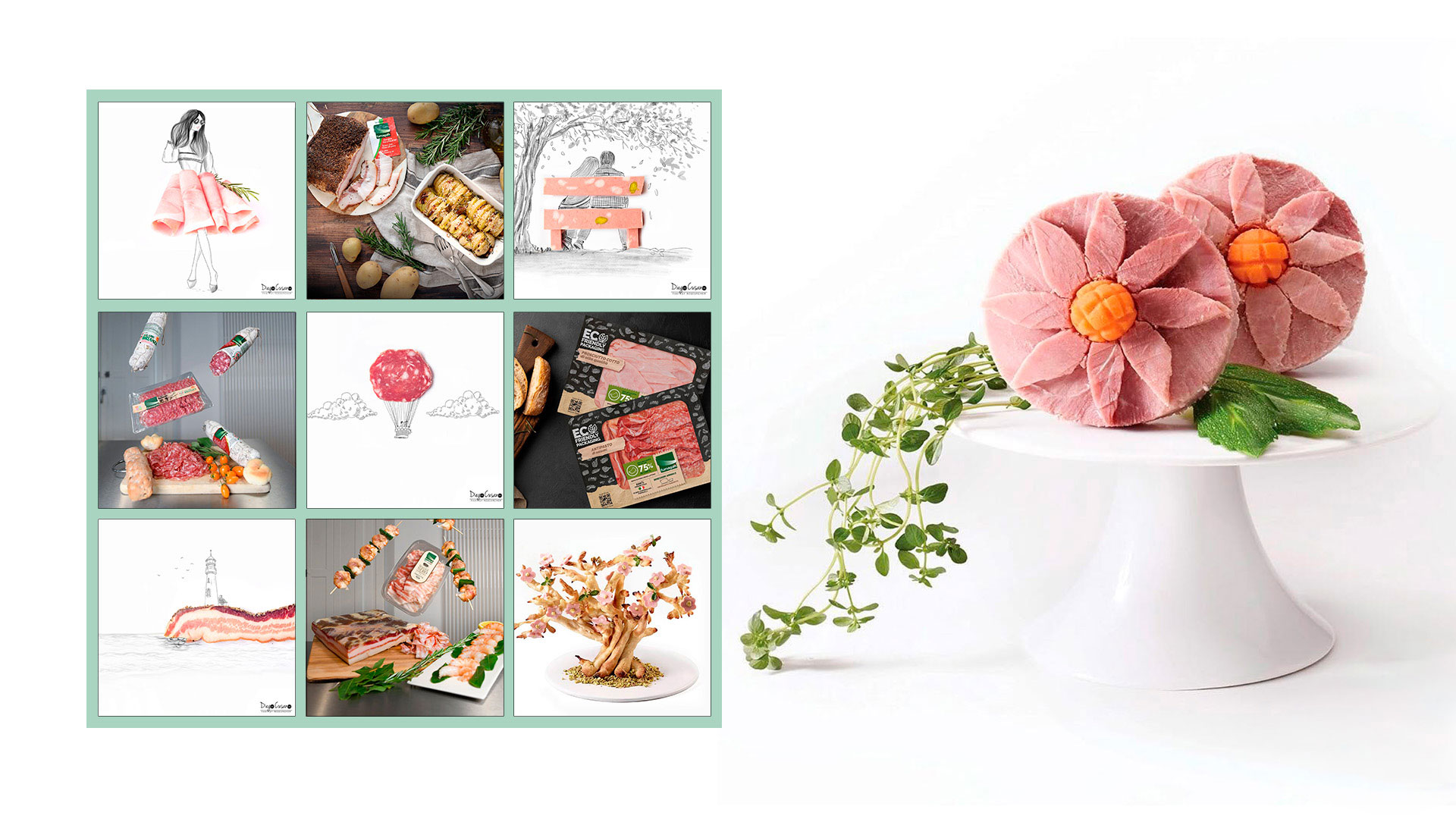 For over 10 years, Fumagalli Salumi chose ATC’s creativity for its digital communication: social editorial plans for Instagram, Facebook and LinkedIn, the website restyling, collaborations with food bloggers and influencers such as Tessa Gelisio, as well as the creation of the brand manifesto and the payoff “L’etica della buona tavola”.