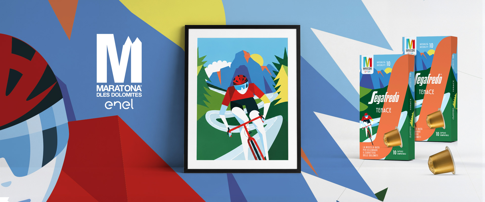 Tenace, the Segafredo limited edition for 2026 Maratona delle Dolomiti