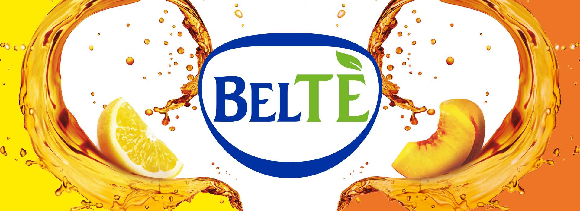 Beltè ice tea labels and bundles repackaging