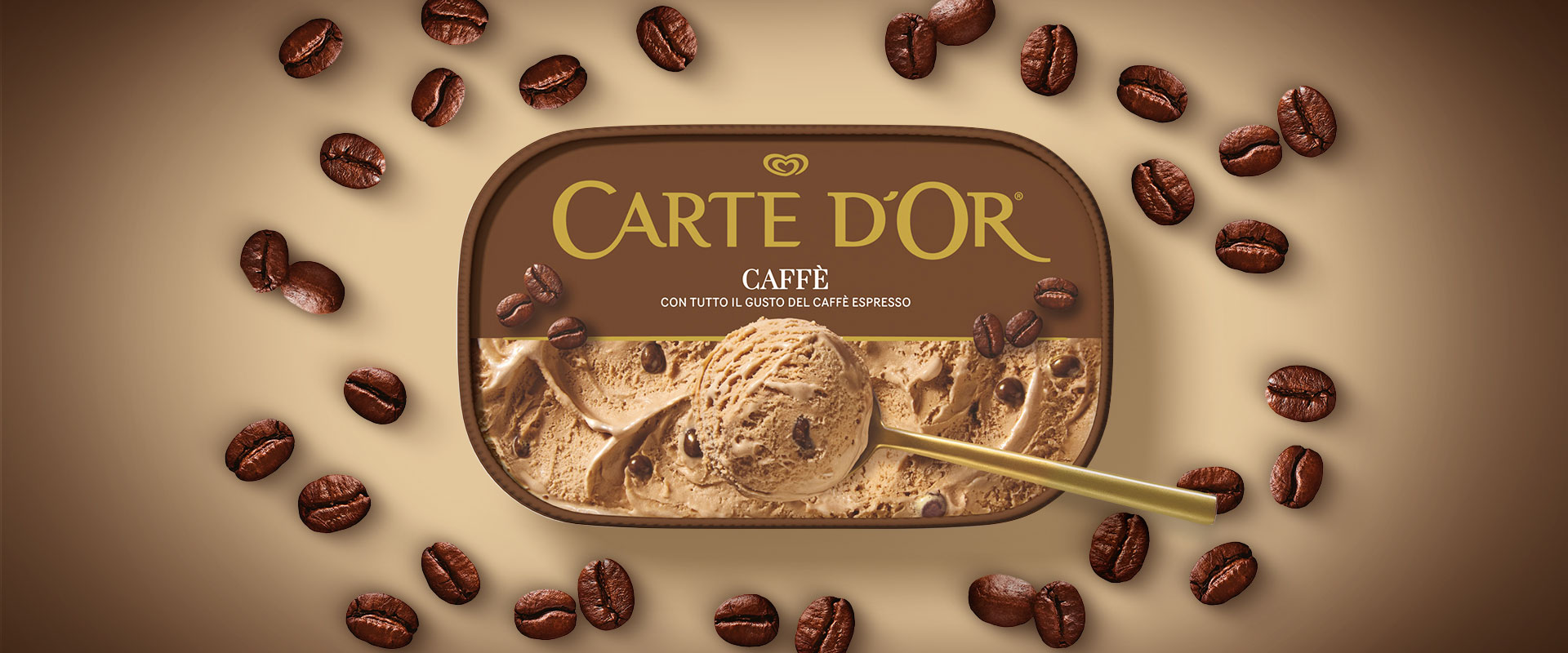 The new design of Carte d'Or Classici brings all the indulgence of the product into the tub, across its different variants.