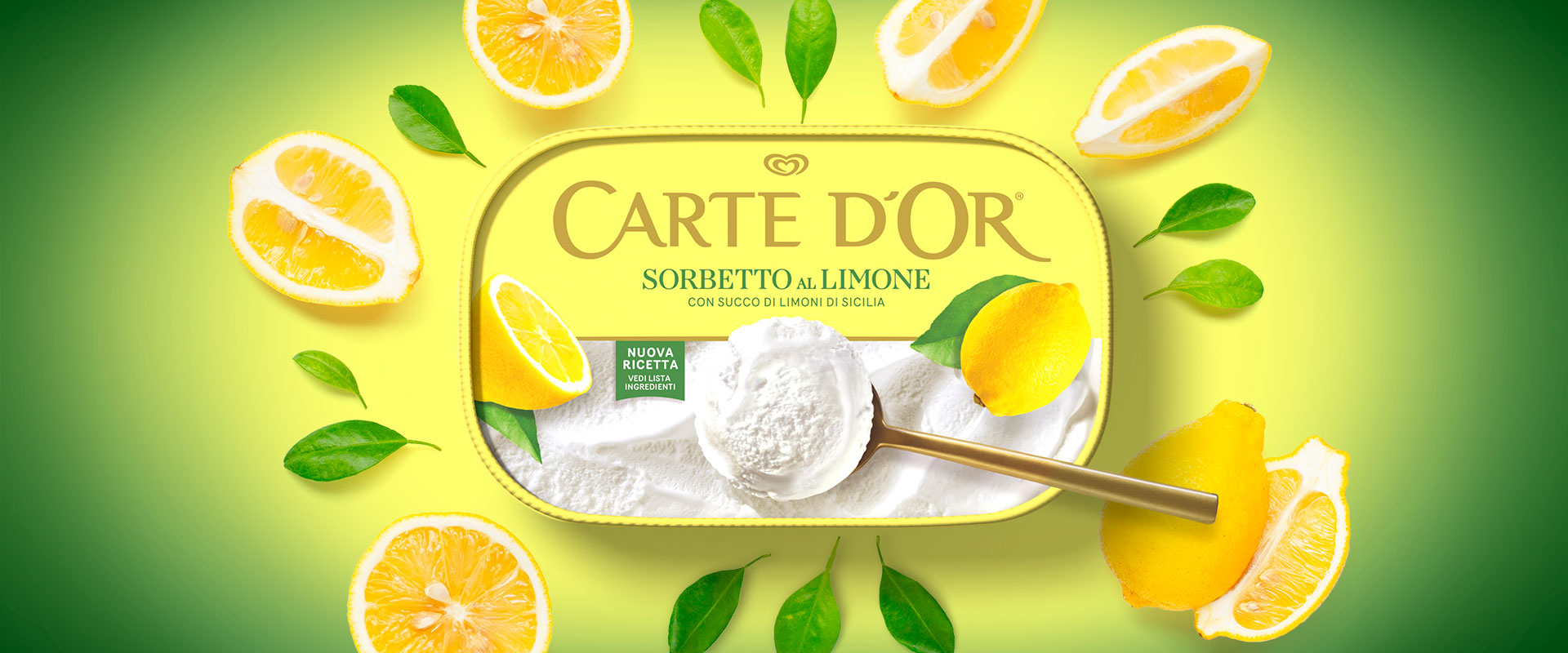 The new design of Carte d'Or Classici brings all the indulgence of the product into the tub, across its different variants.