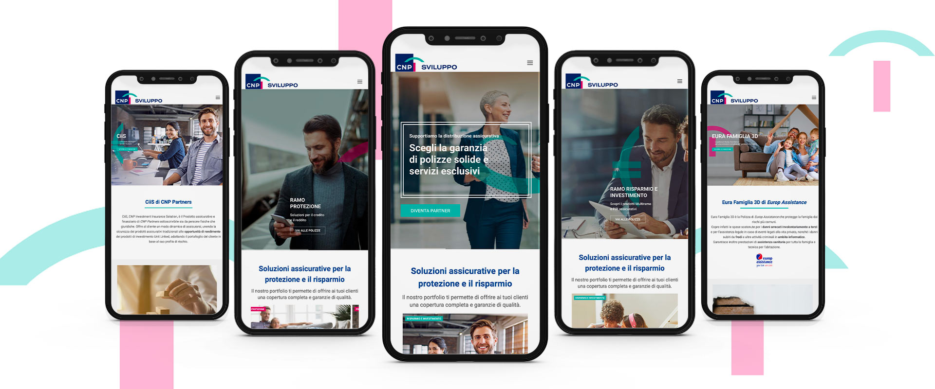 A solid SEO strategy and curated UX are the hallmarks of this project for a company of the CNP Insurance Group
