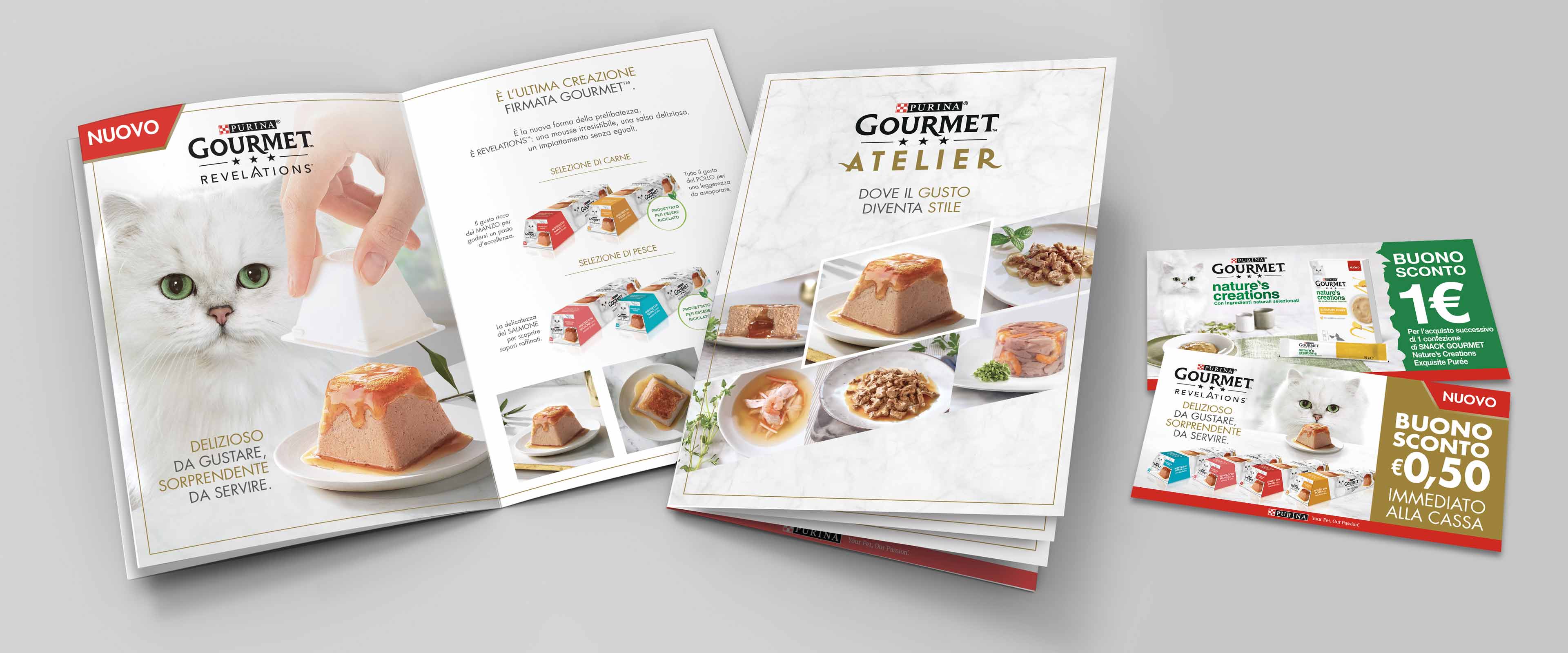Gourmet Atelier launch brochure