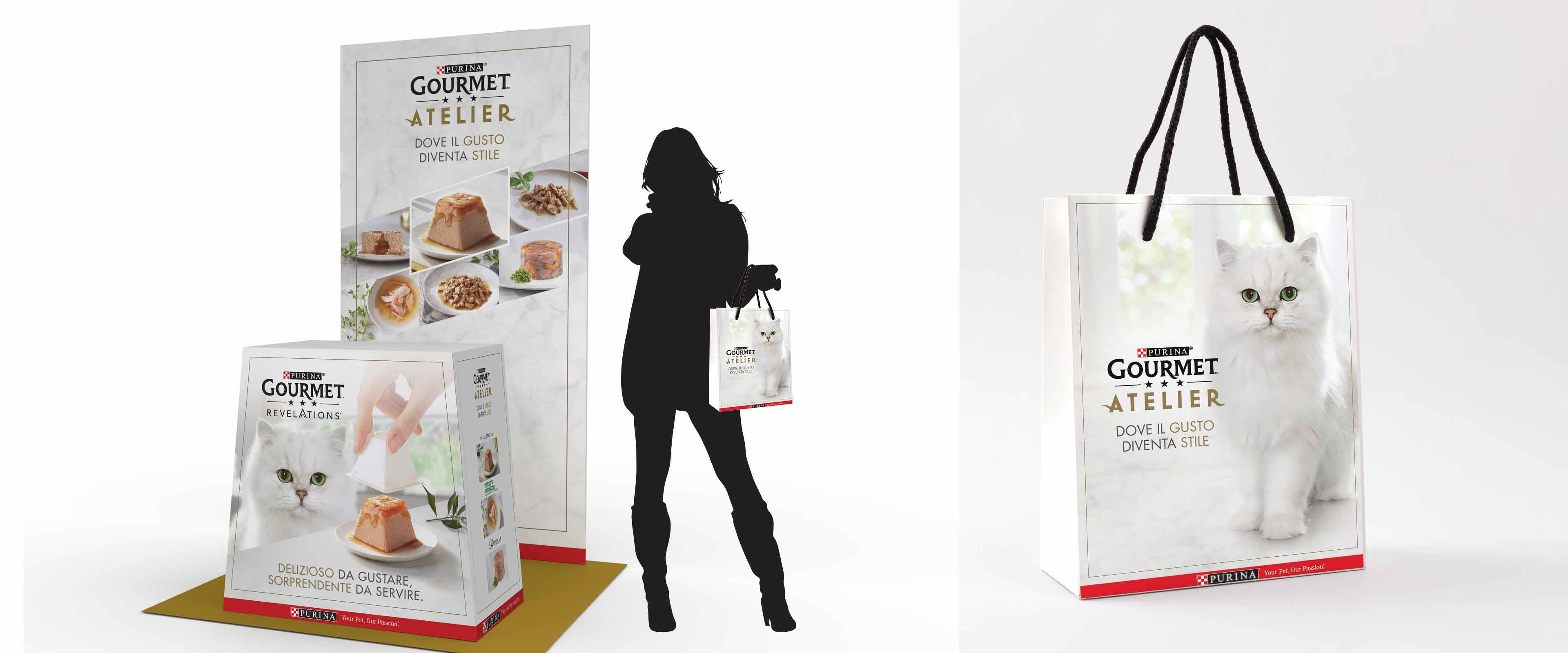 shop in the shop and shopper to present Gourmet Atelier concept
