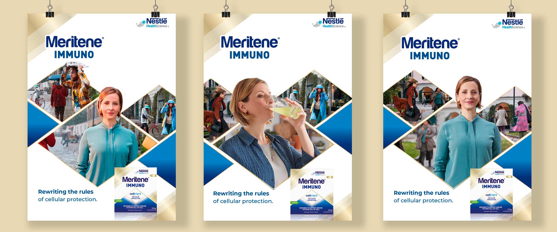 ATC - All Things Communicate creates the Meritene Immuno advertising campaign