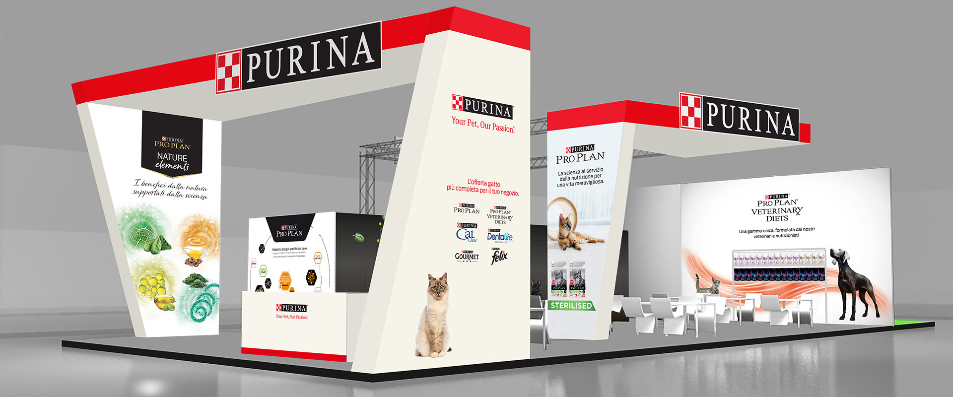 Purina Pro Plan booth