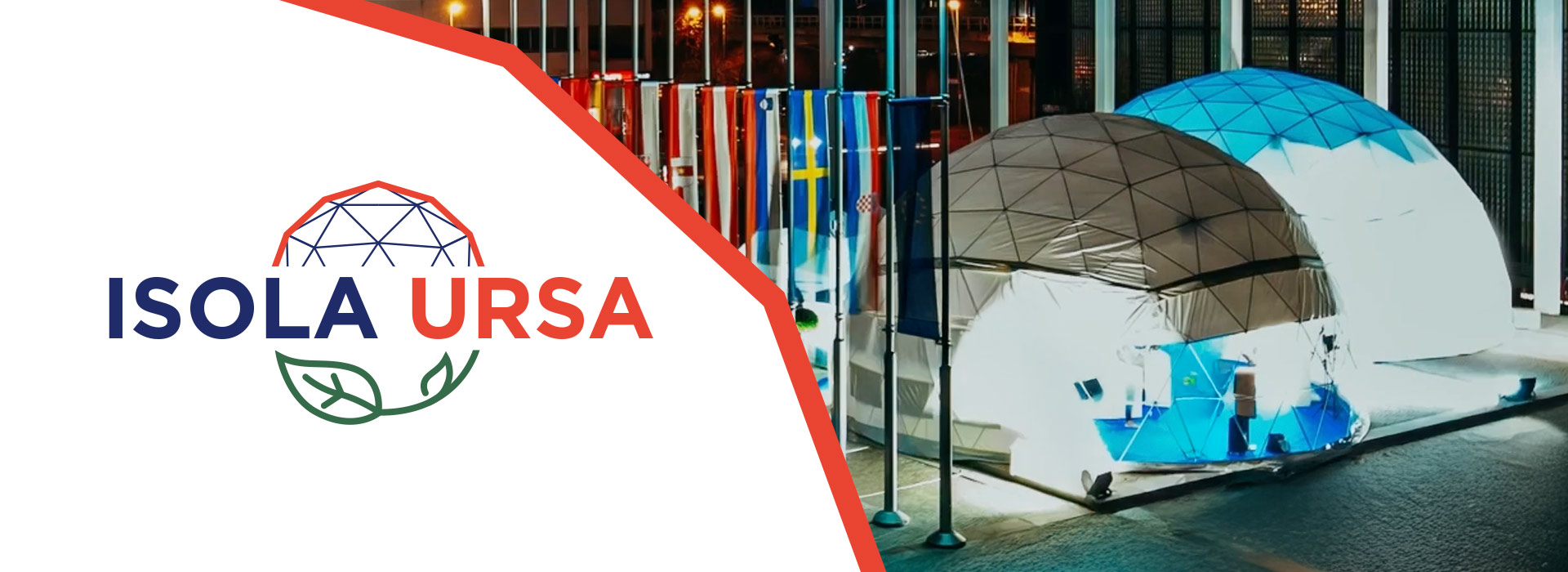 The new logo designede by ATC - All Things Communicate for Isola Ursa