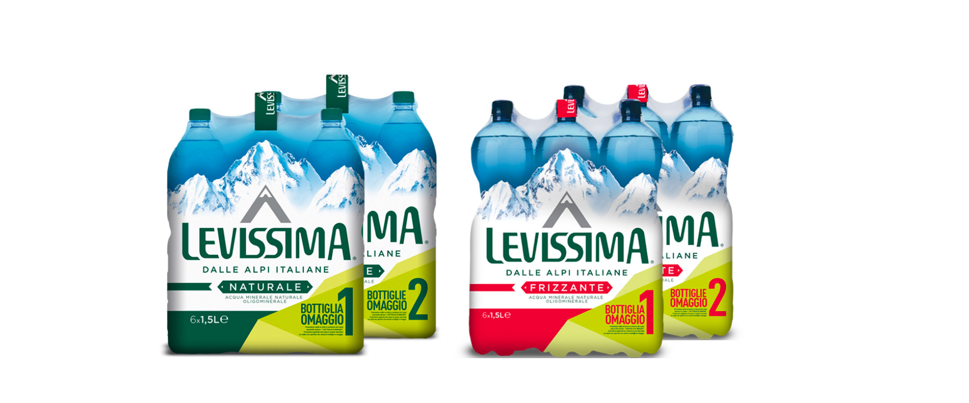Levissima promotional pack