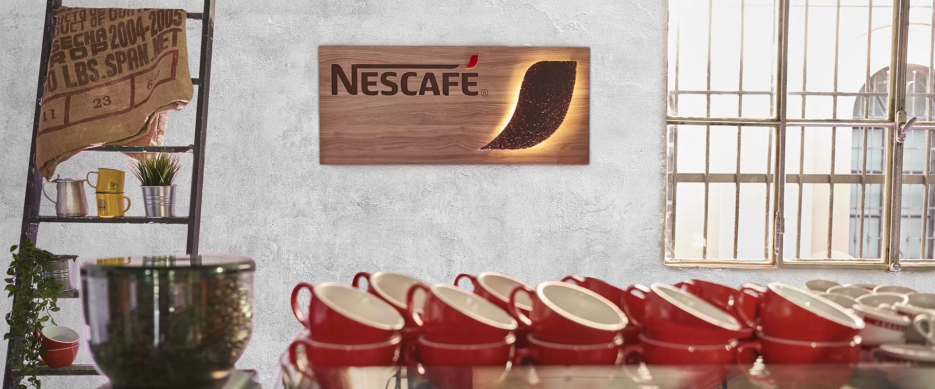 yourtotalcoffeepartner: B2B site for Nescafé beans launch project