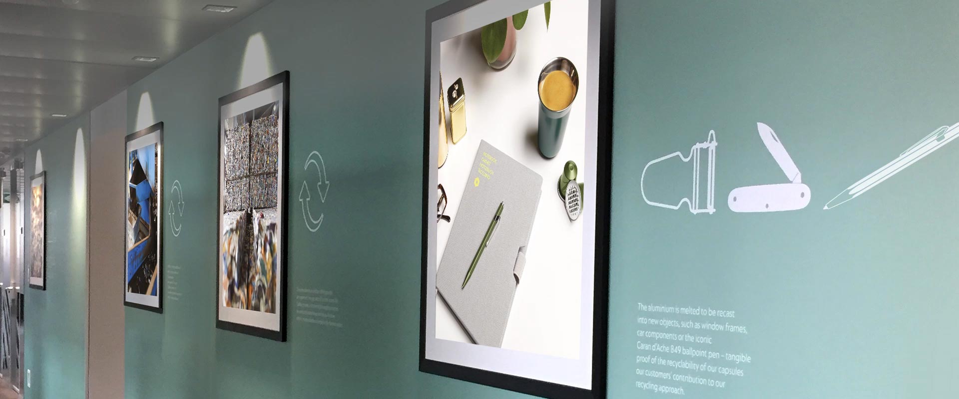 Brand storytelling for Nespresso offices re-design