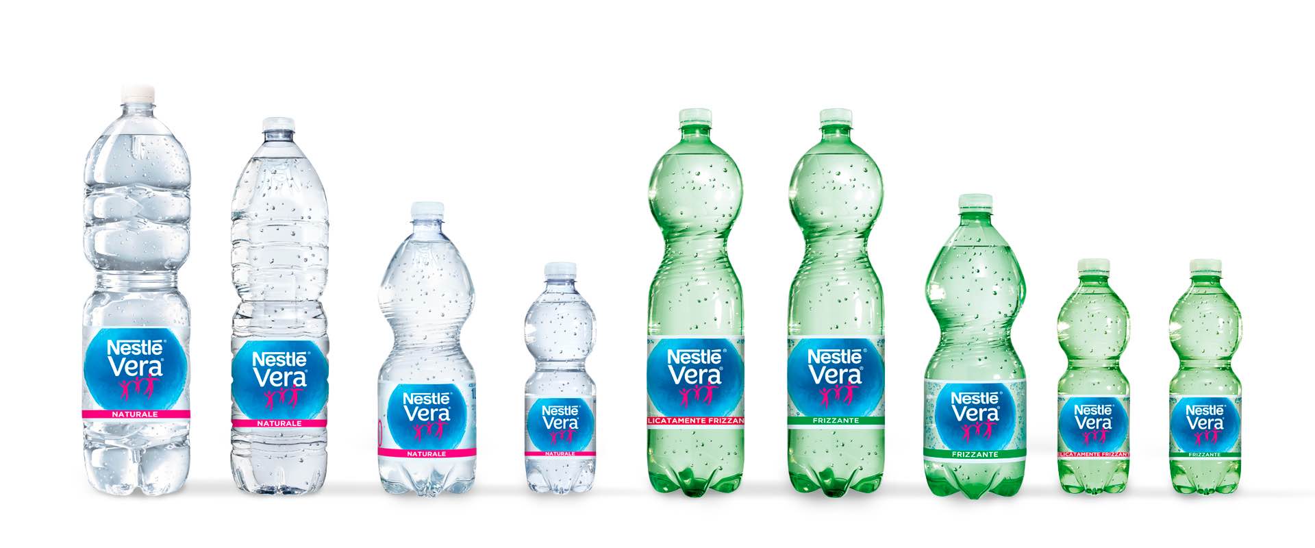 Nestlé Vera natural and sparkling water range relaunch