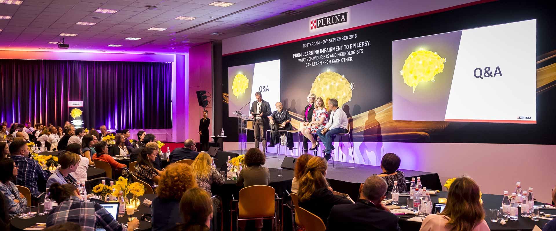 Graphic design below the line evento Purina Pro Plan