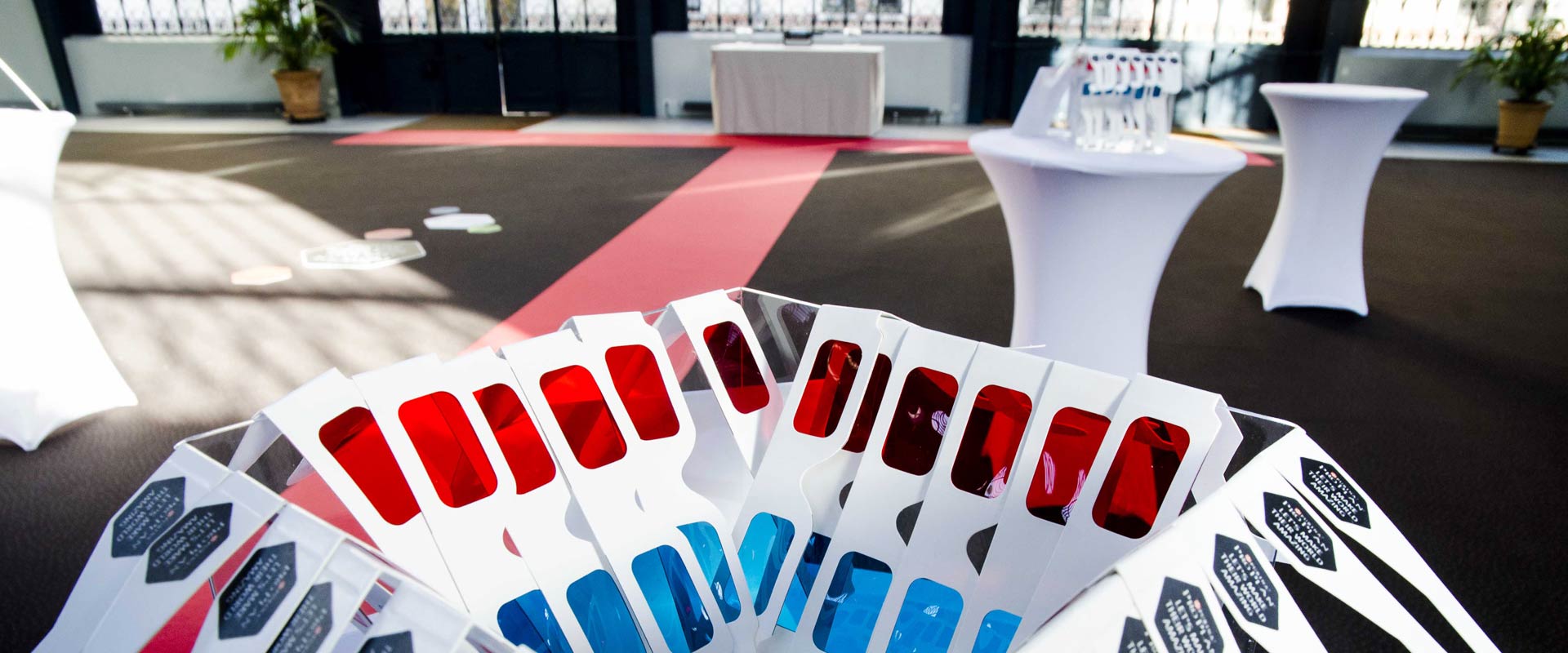 Occhiali 3D evento Purina Pro Plan concept engagement