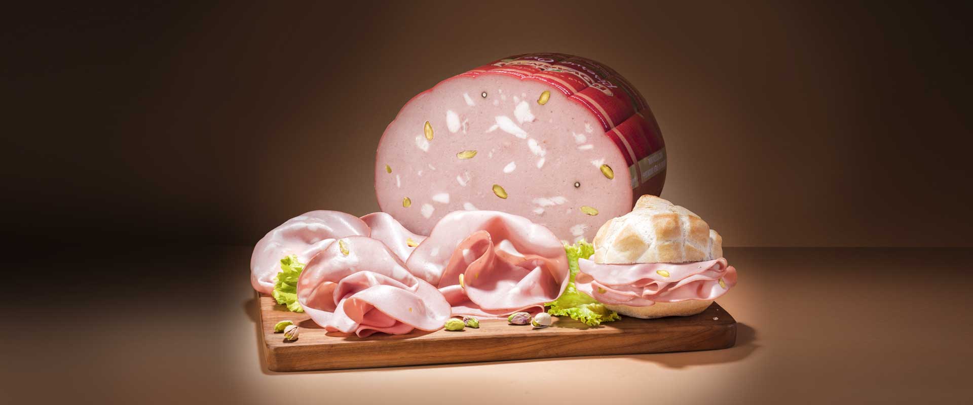 Rovagnati photo shoot Mortadella