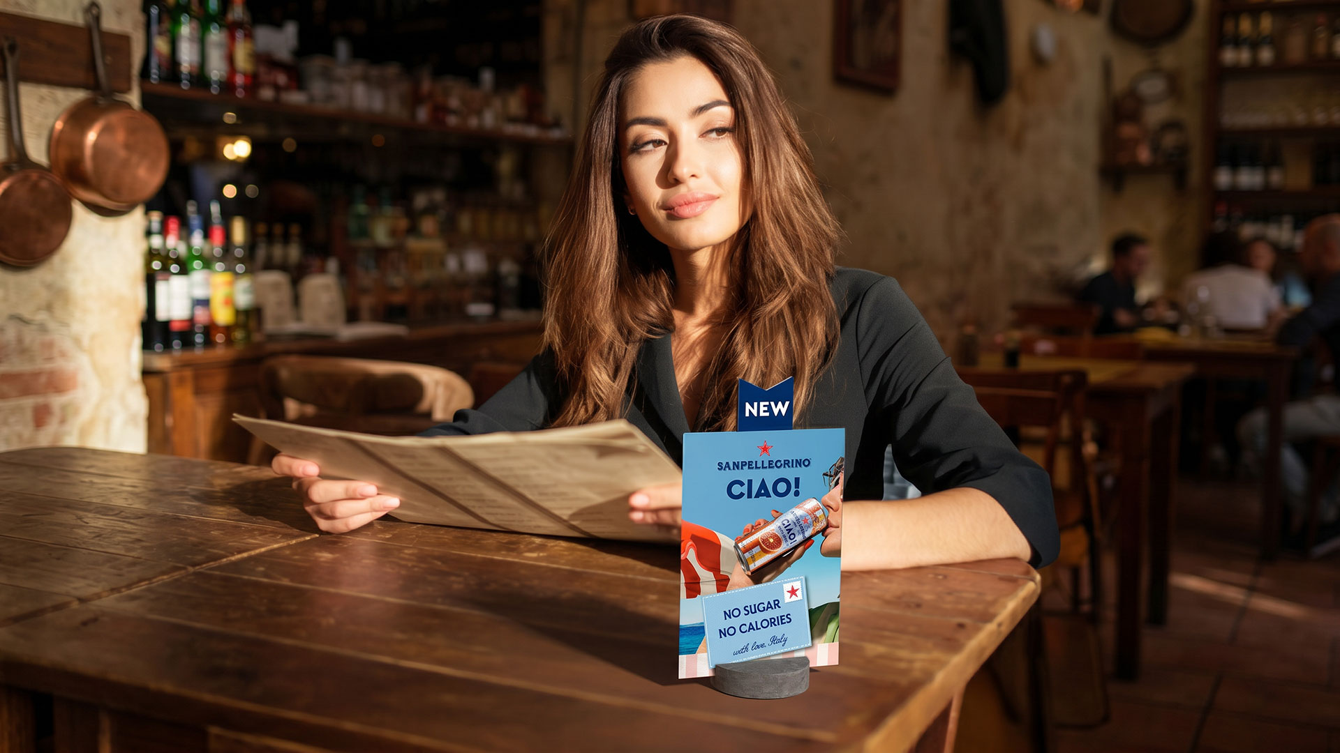 OOH channel assets developed for Sanpellegrino CIAO! by ATC – All Things Communicate