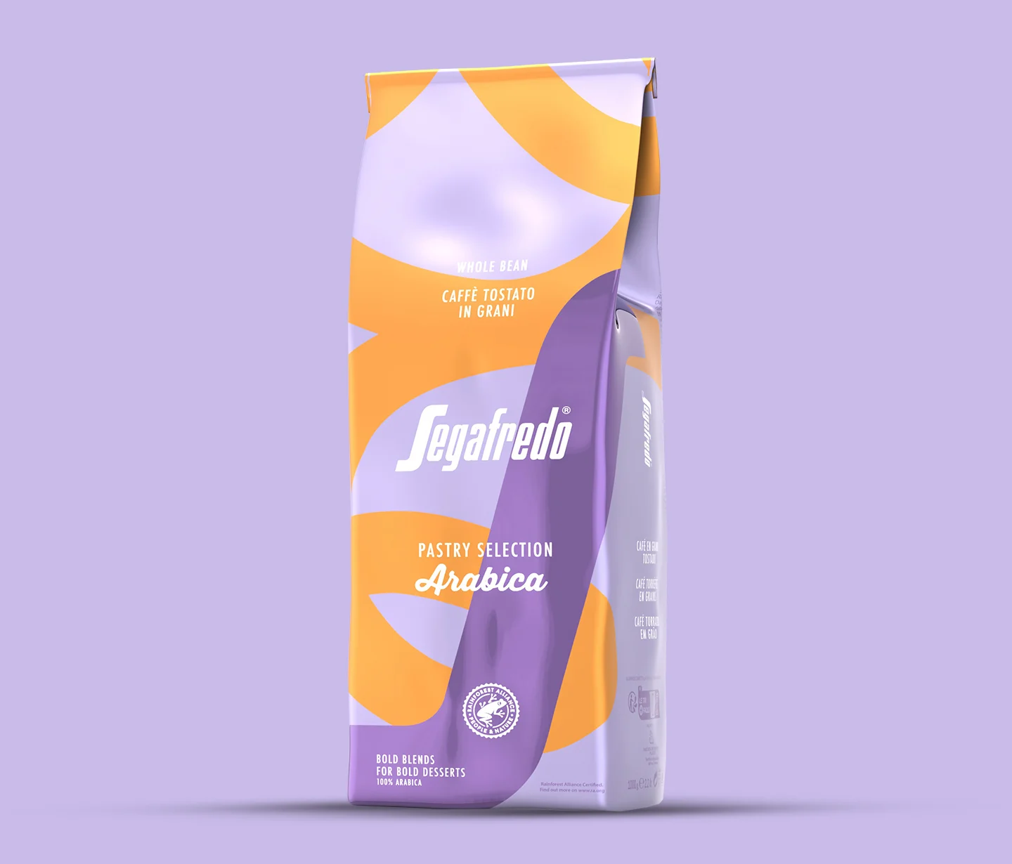 Il packaging di Arabica della linea Pastry Selection, con il design di ATC