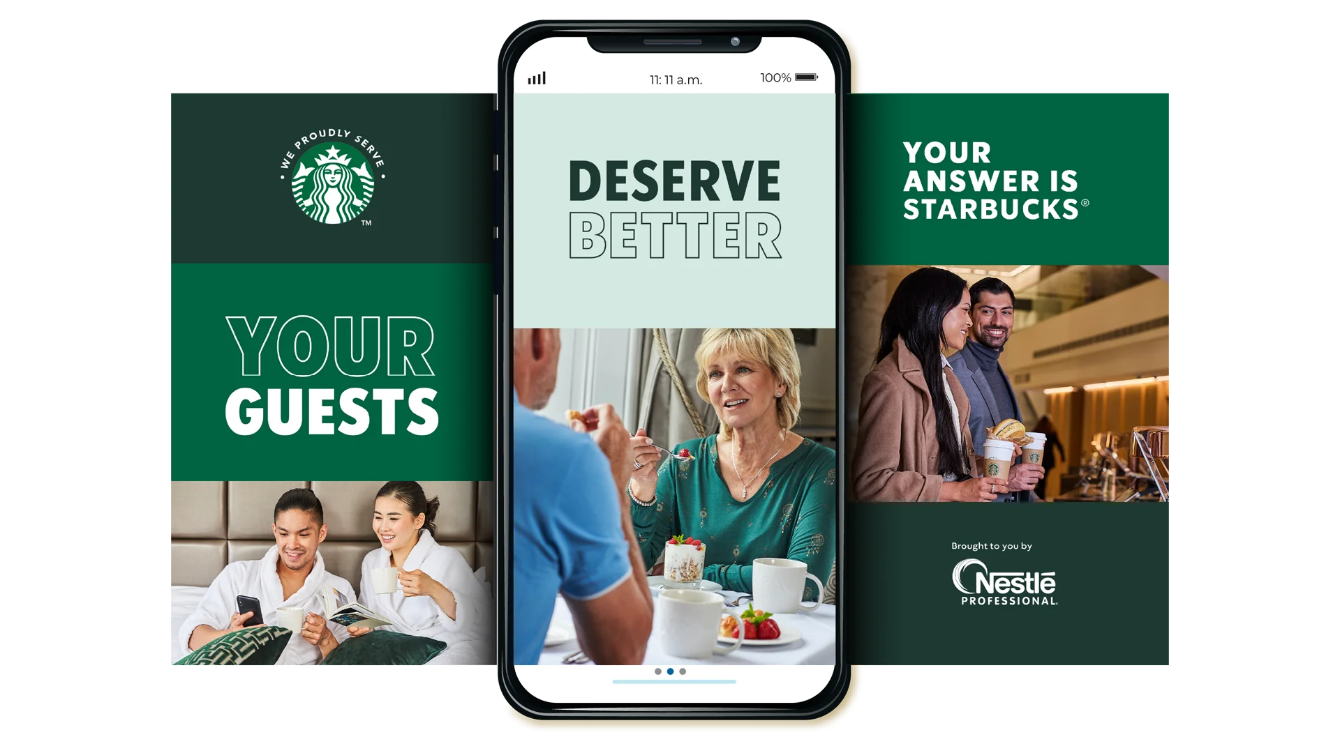 I contenuti social realizzati da ATC per la campagna digital We Proudly Serve Starbucks