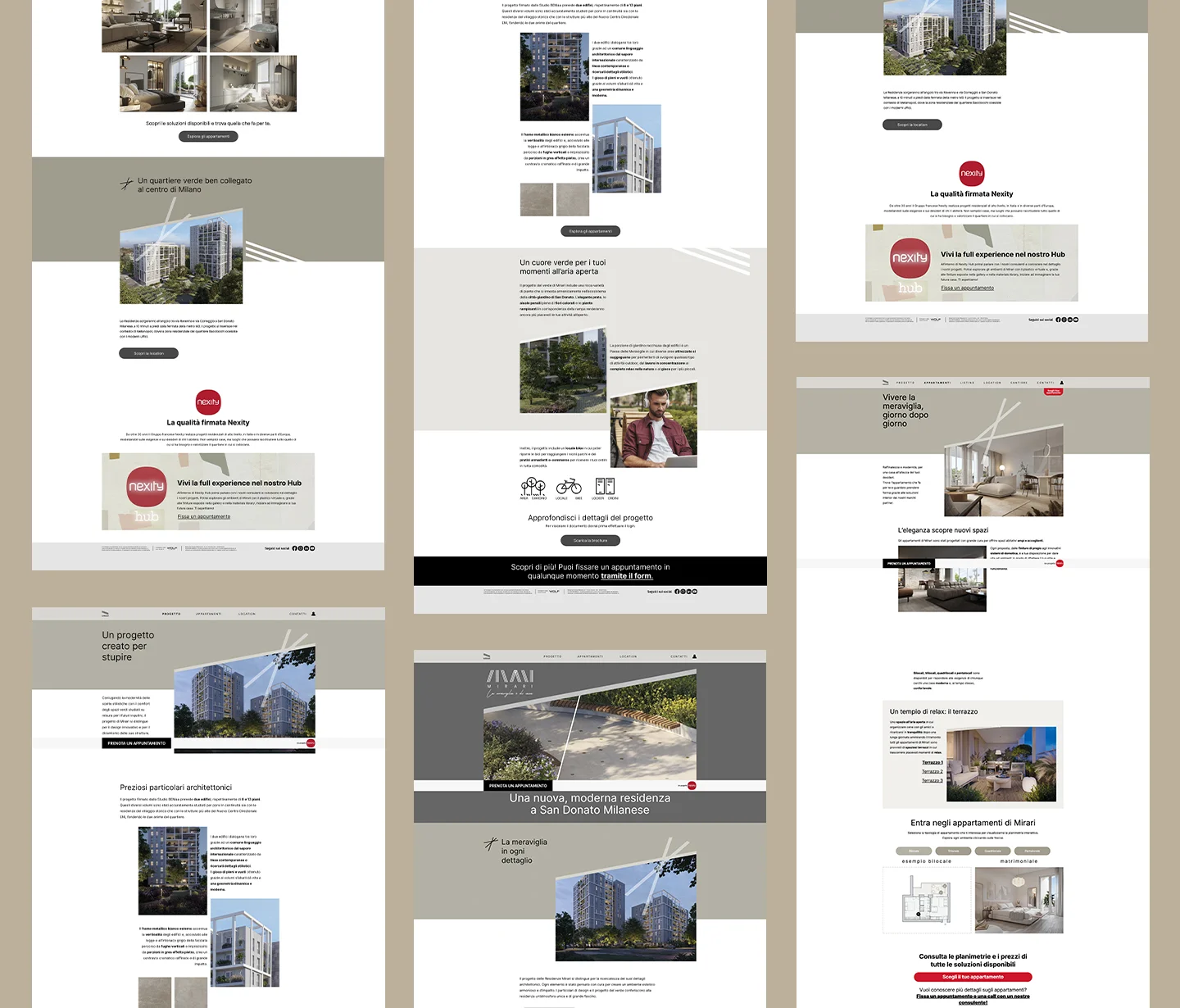 I minisiti di residenza, progettati e sviluppati per Nexity da ATC