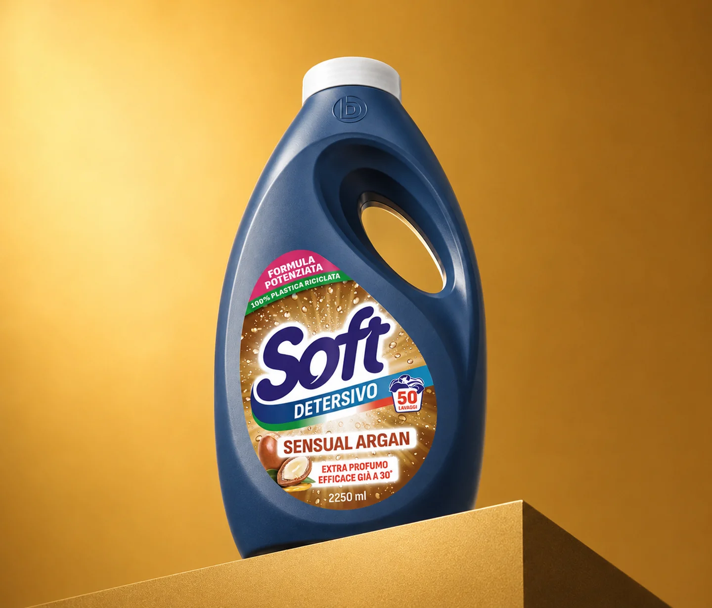 Il restyling del pack dei detersivi Soft, con il design di ATC