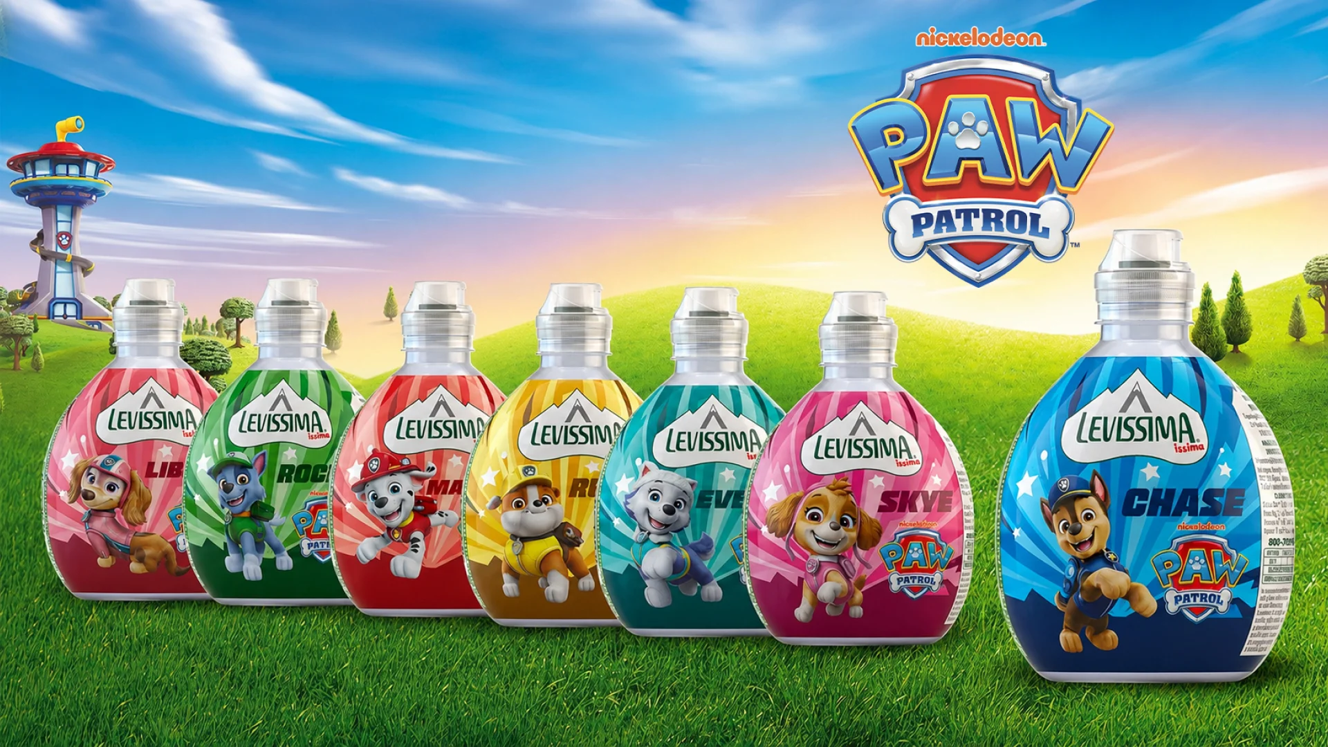 La gamma Issima Paw Patrol limited edition realizzata da ATC
