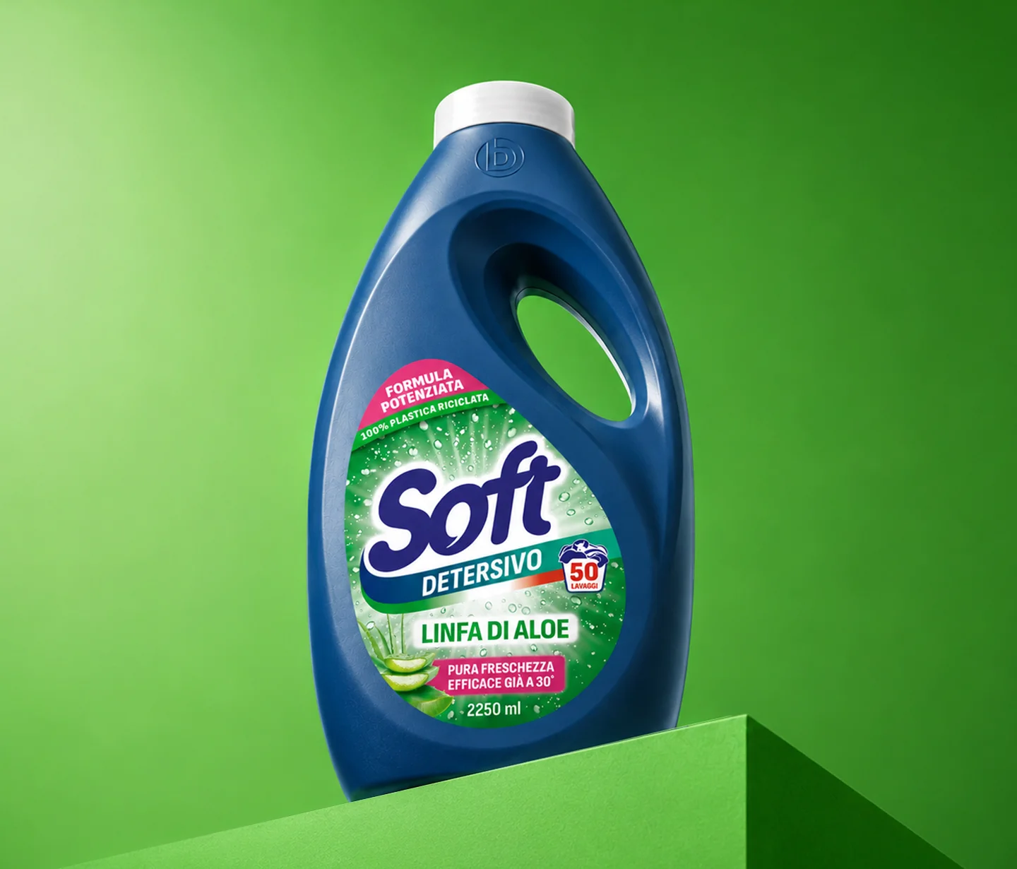 Il restyling del pack dei detersivi Soft, con il design di ATC