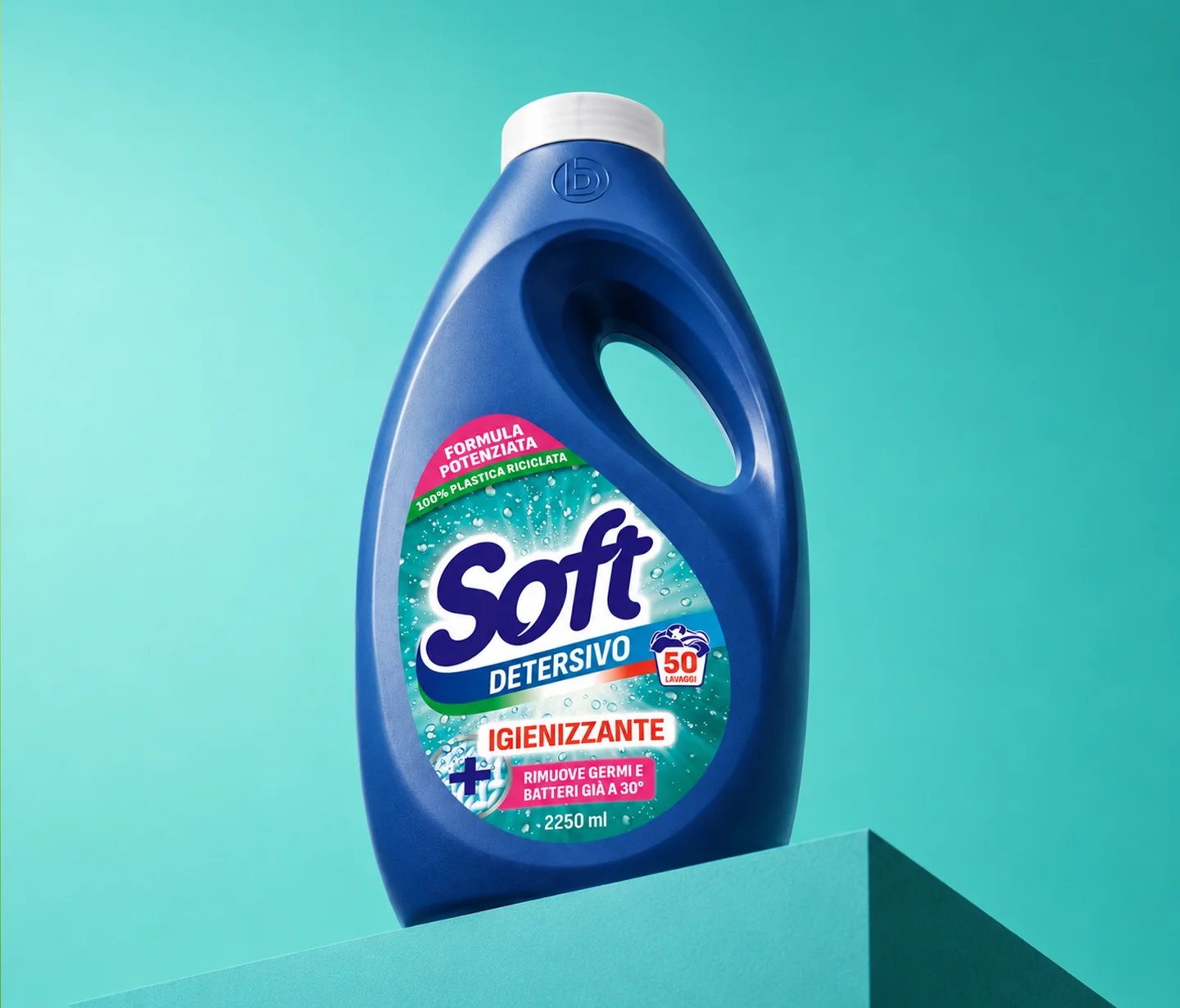 Il restyling del pack dei detersivi Soft, con il design di ATC