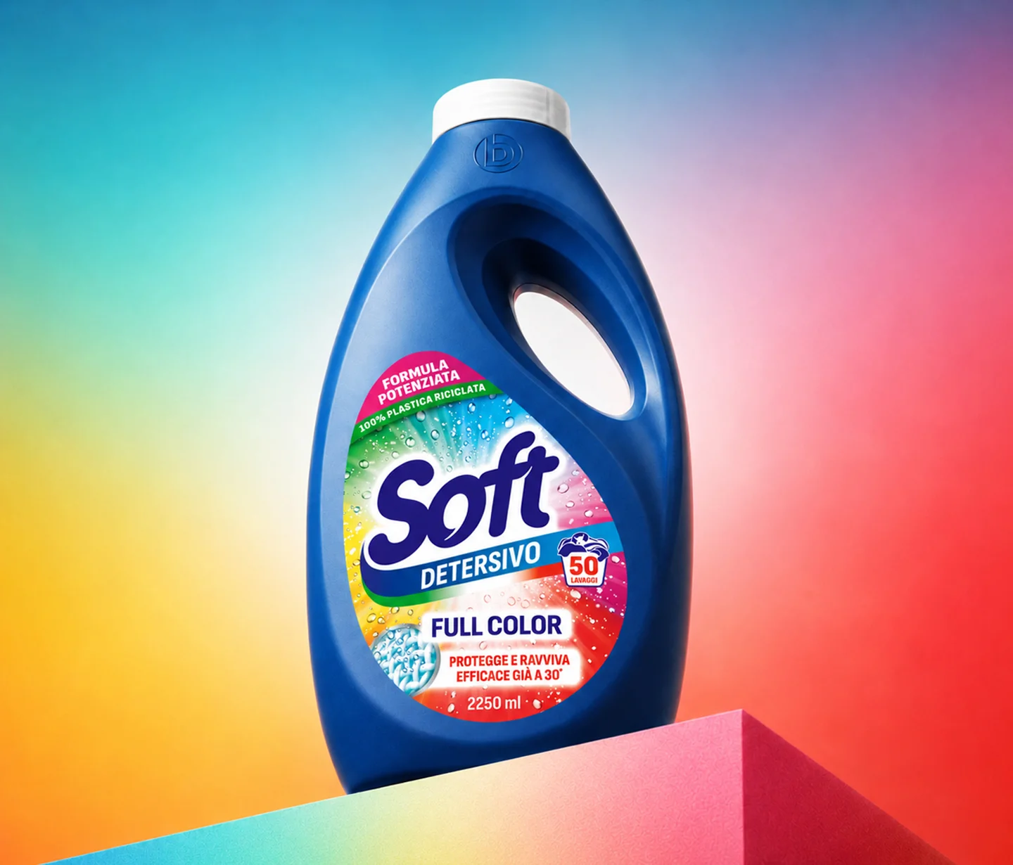 Il restyling del pack dei detersivi Soft, con il design di ATC