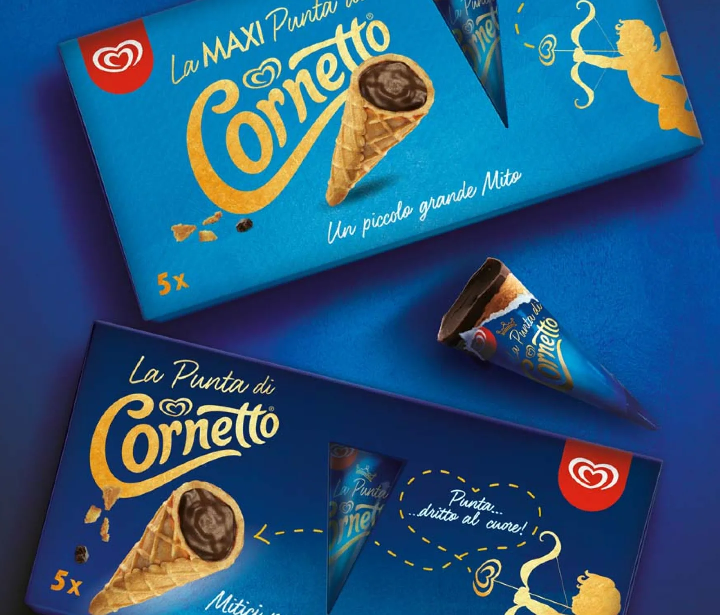 Il packaging per La Punta di Cornetto