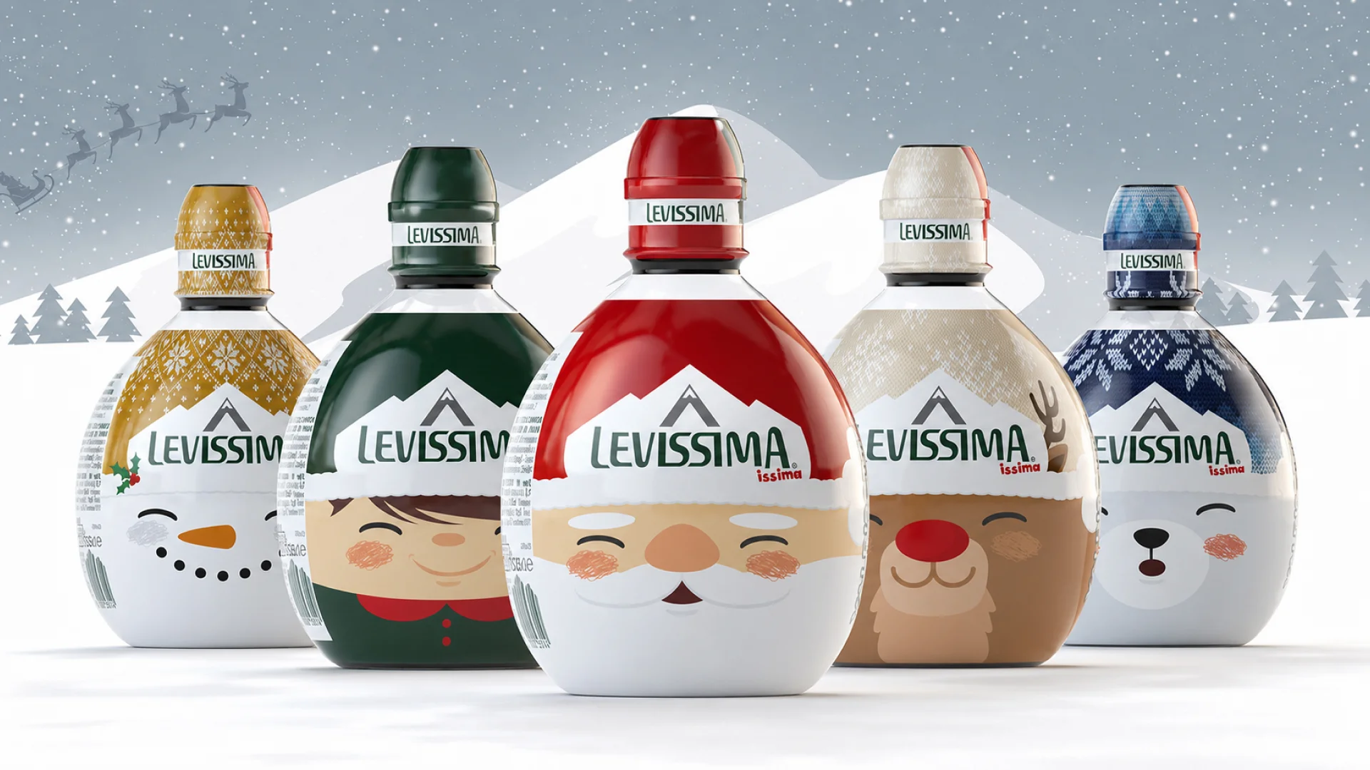 Una limited edition natalizia per i packaging di Issima