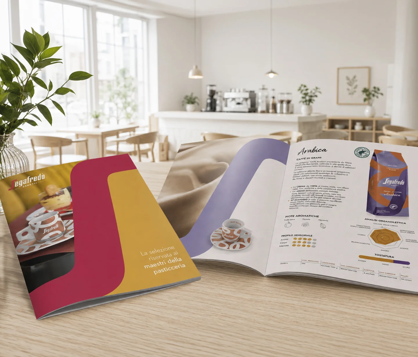 Il catalogo trade dedicato alla gamma Segafredo Pastry Selection