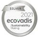 EcoVadis Sustainability Rating - Silver 2021