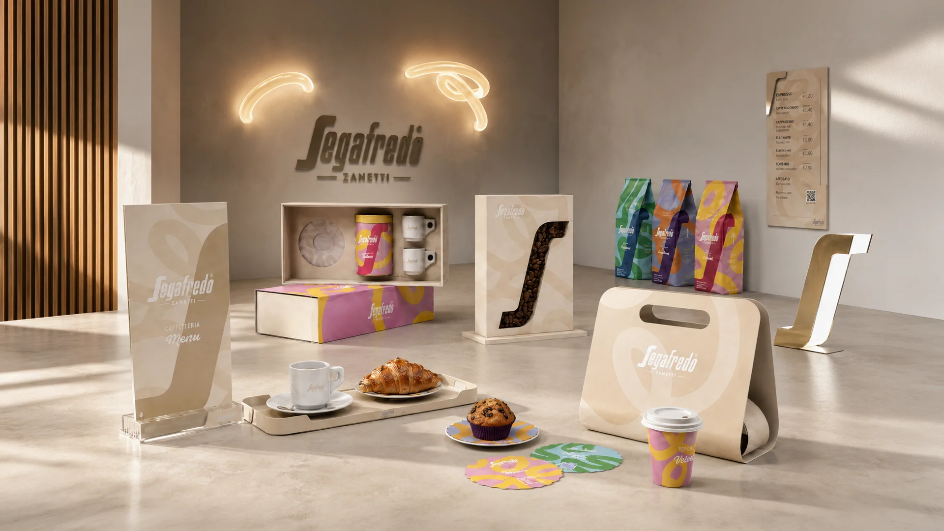 Il sistema di materiali trade per le pasticcerie di alto livello, con il design della gamma Pastry Selection