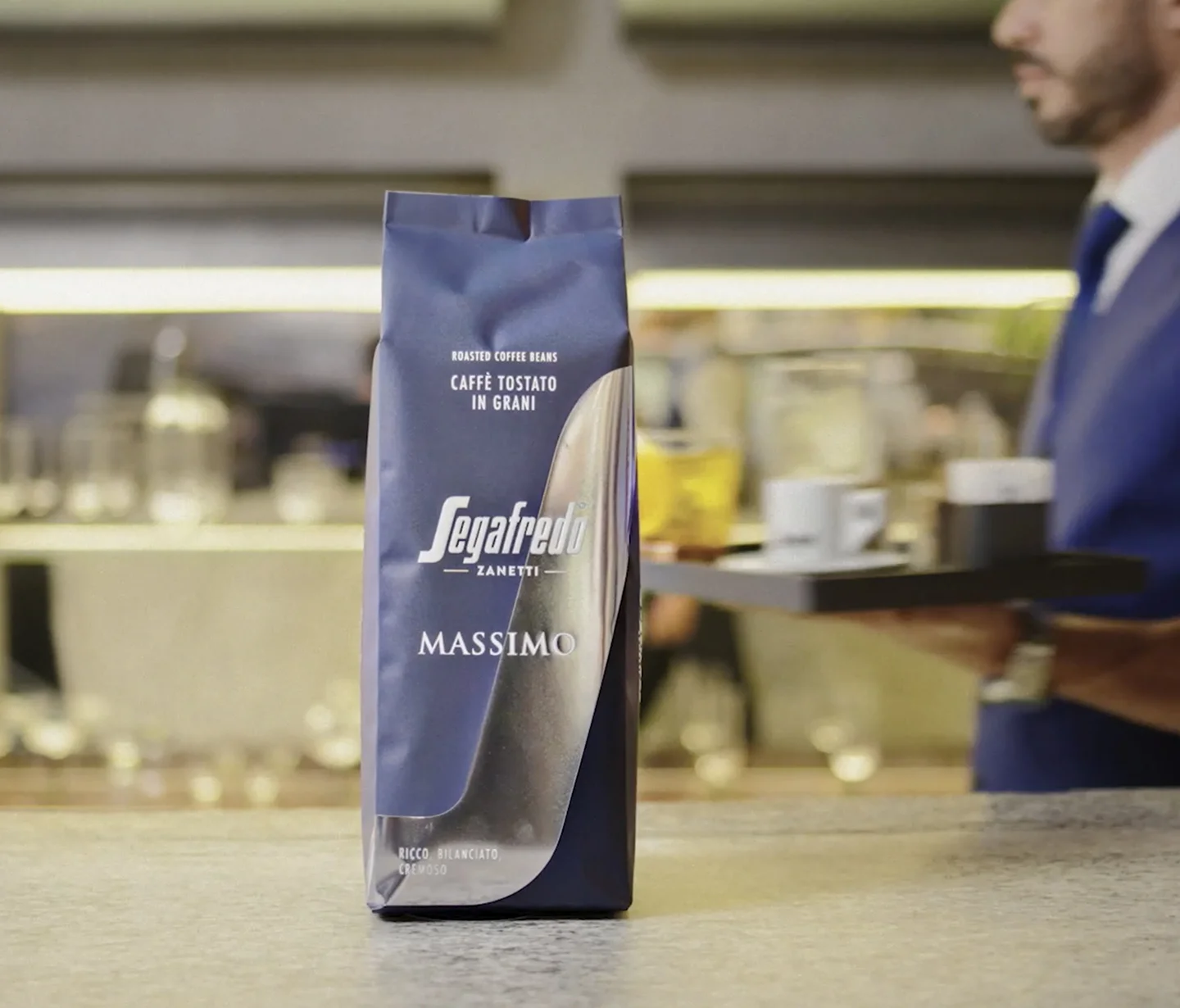 Il nuovo visual system per il pack ho.re.ca. della linea Classici Segafredo